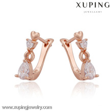 Boucles d&#39;oreilles couleur or rose, boucles d&#39;oreilles économiques pour les femmes, boucles d&#39;oreilles huggie cartilage